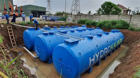Instalasi Pengolahan Air Limbah Domestik Dengan Hydrokalvabio
