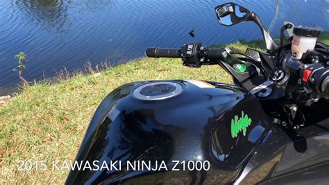 2015 Kawasaki Ninja 1000 Abs Youtube