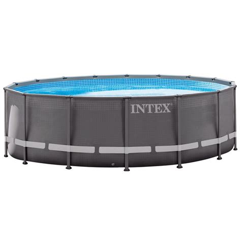 Intex Round Steel Frame Quick Pool 16 Ft X 48 In Dohenys Pool