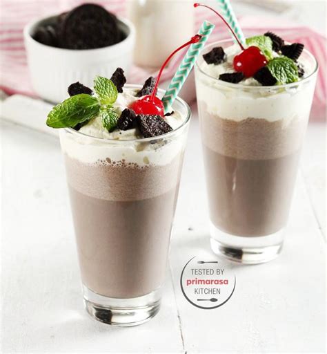 Oreo jika dipadukan dengan minuman akan sangat enak dan juga terasa lezat, jika oreo yang menjadi campurannya. Resep Oreo Kahlua Milkshake