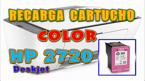 Como Recargar Cartucho Color Hp Modelo Xl Youtube