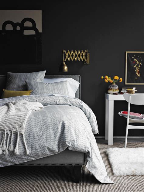 Darker bedroom paint colors work really well if you balance the rest of the color scheme carefully: Small Bedroom Color Schemes: Pictures, Options & Ideas | HGTV