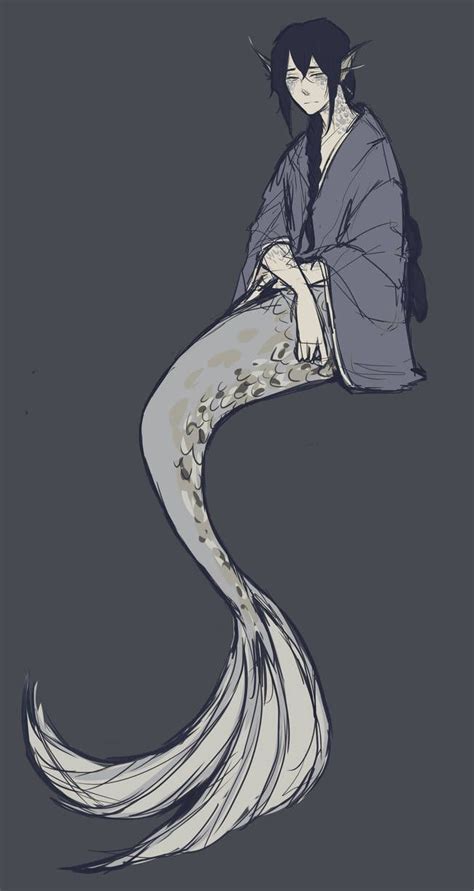 Merman Kohaku By Matryoshka Ruth On Deviantart Mermaid Art Anime