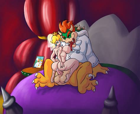 Bowser And Peachs Wedding Night By Lordstevie Hentai Foundry