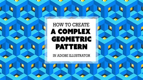 How To Create A Geometric Seamless Pattern Illustrator Tutorial Youtube