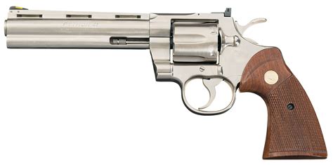 Colt Python Double Action Revolver In 41 Magnum
