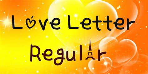 Love Letter Font Free Download And Similar Fonts Fontget