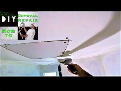Depending upon your insurer, water damage may be covered. Water Damage Drywall Ceiling Repair| Adding a furring ...