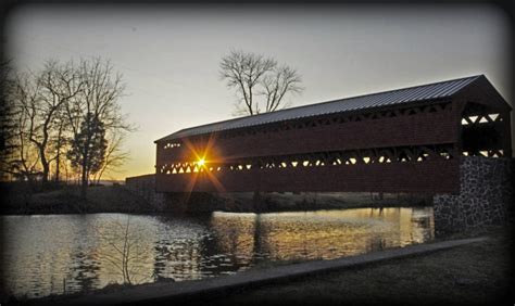 Sachs Covered Bridge The Haunted Bridge In Pennsylvania That Will Give