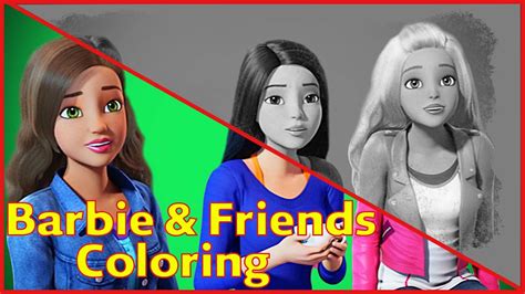 Barbie Coloring Pages Spy Squad Part 3 Barbie Coloring Pages Fun