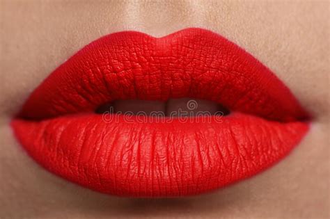 closeup view of woman with beautiful full lips stock image image of perfect attractive 242860531