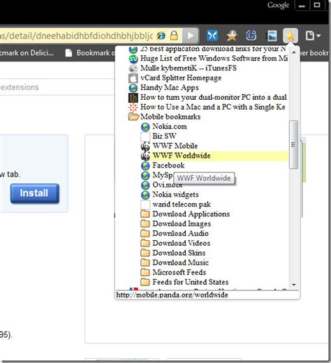 Open chrome and go to the bookmarks manager by entering chrome://bookmarks/ in the url field. Manage Your Bookmarks In Chrome