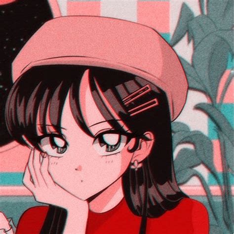 Visit our official retro gp store today. Retro Red Anime Girl Aesthetic