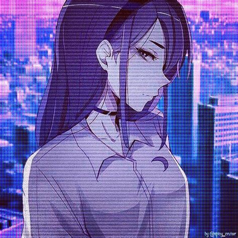 Vaporwave Anime Girl Posted By Foster Kylie