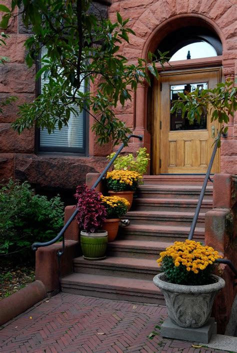 Clay pots or terra cotta containers are more porous than other types of flower pots. 22 Wonderful Outdoor Steps Decorated with Flower Planters ...