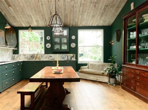 You might also enjoy reading about 12 of my favorite farrow & ball kitchen cabinet colors for the perfect english kitchen. Farrow & Ball Studio Green - Park and Oak Interior Design