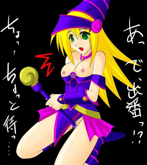 Rule 34 Blush Breasts Censored Dark Magician Girl Duel Monster Large