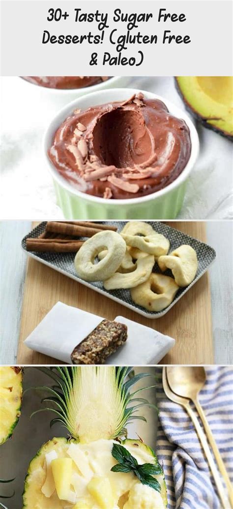 Discover delicious and tempting recipes that skip the sugar, from cakes and pies to cookies and ice cream. 30+ No Sugar Desserts (Paleo, Gluten Free)- all of these ...