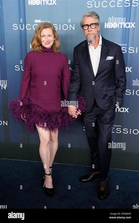 Mireille Enos And Alan Ruck Attend The Premiere Of Hbos Succession