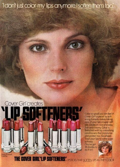 Retro Advertising Vintage Makeup Ads Covergirl Girls Lips