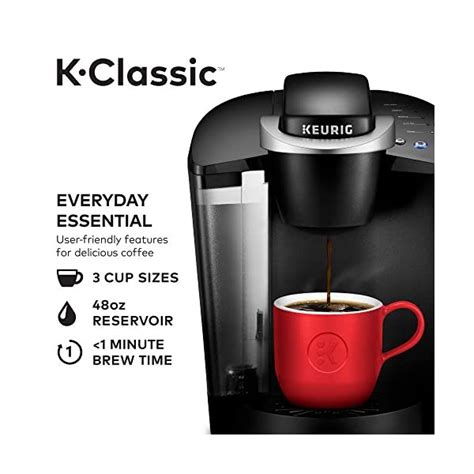Keurig K Classic Coffee Maker K Cup Pod Single Serve Programmable 6 To 10 Oz Brew Sizes