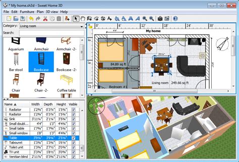 Sweet home 3d is a free architectural design software application that helps users create a 2d plan of a house, with a 3d preview, and decorate exterior and interior view including ability to place furniture. Sweet Home 3D Free Download and Reviews - Fileforum