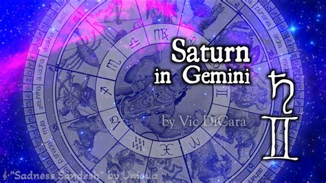 Saturn In Gemini Youtube