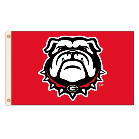 Georgia Bulldogs 3 Ft X 5 Ft Flag Wgrommets