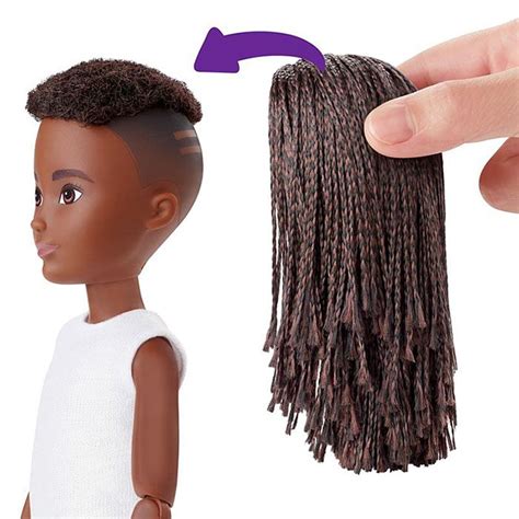 toy manufacture mattel introduces gender neutral barbie dolls braided hairstyles box braids