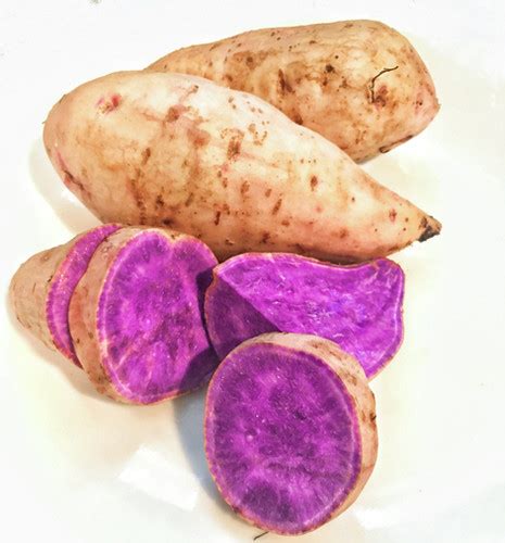 Okinawan Hawaiian Purple Sweet Potatoes Kejora Fresh