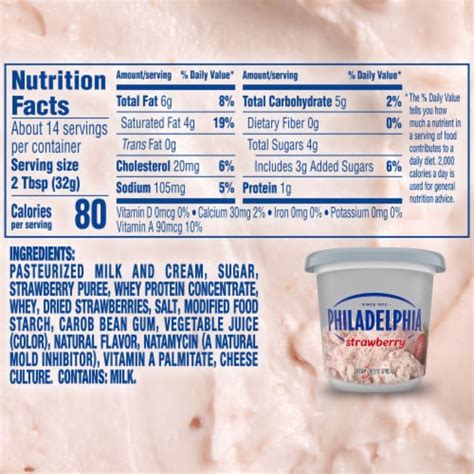 Philadelphia Strawberry Cream Cheese Spread 15 5 Oz Fred Meyer