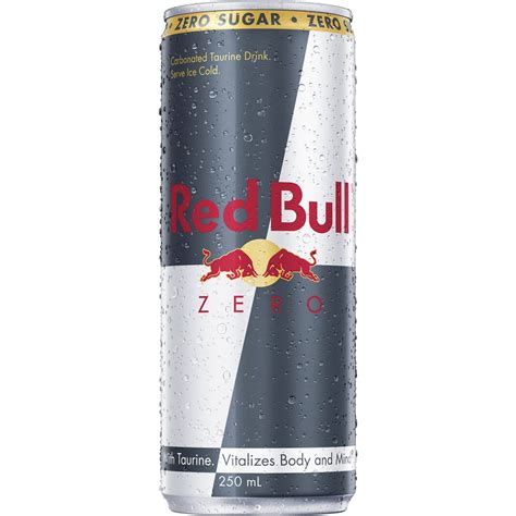 Red Bull Energy Drink Zero 250ml Woolworths