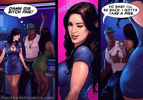 Post Kim Kardashian Blacknwhite Comic