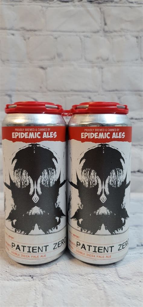 Epidemic Ales Patient Zero Double Ipa 16oz 4pack