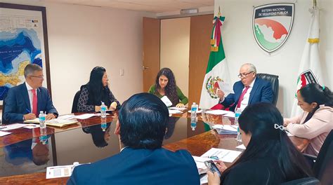 Reunión Del Sesnsp Con Representantes Del Estado De México Hacia La