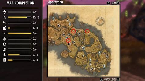 Eso Necrom Treasure Map Where To Find Apocrypha Treasure Locations