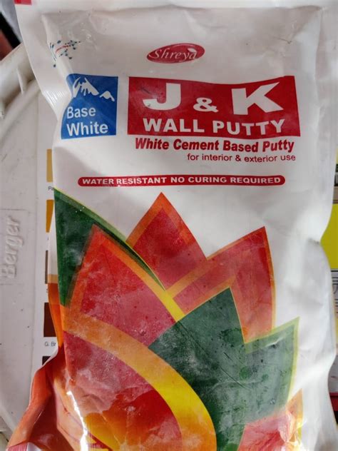 White Cement Bases Wal Putty 5 Kg At Rs 800pack In Jaipur Id