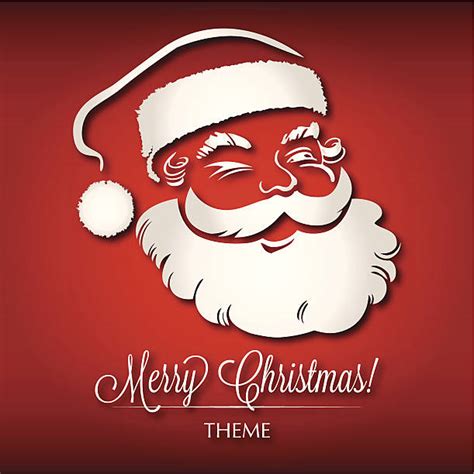 Best Santa Face Illustrations Royalty Free Vector Graphics And Clip Art