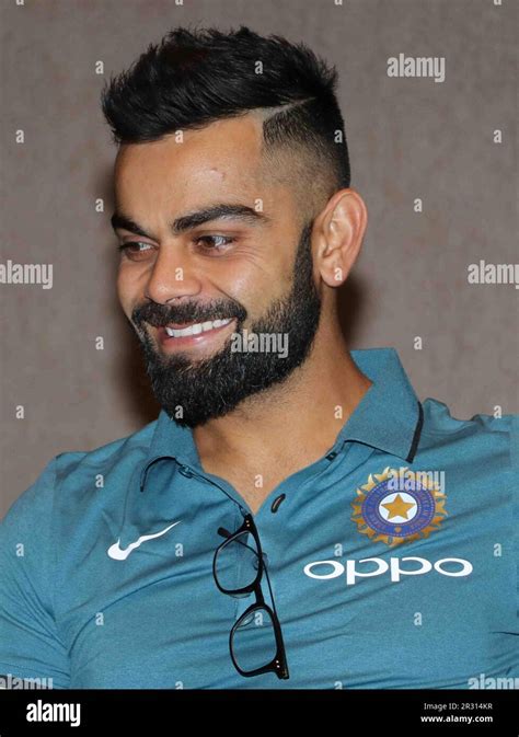 Virat Kohli Indian Cricketer Mumbai India 24 May 2017 Stock Photo
