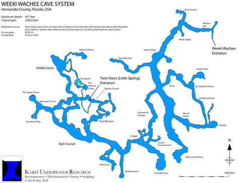 Cave Diving United States Weeki Wachee Spring