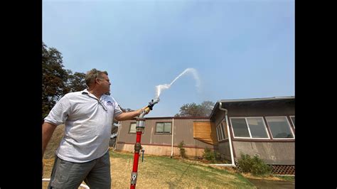 Giant Sprinkler Could Help Save Homes From Wildfires Abc Com