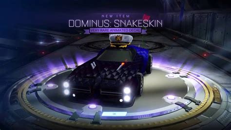 Dominus Snakeskin Rocket League Goals Youtube