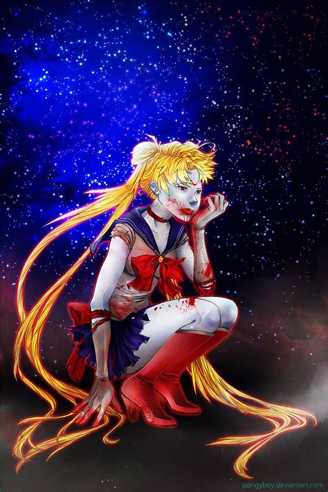 Commission Vampire Sailor Moon By Pongyboy On Deviantart