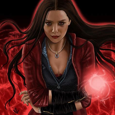 Scarlet Witch By Polkari On Deviantart