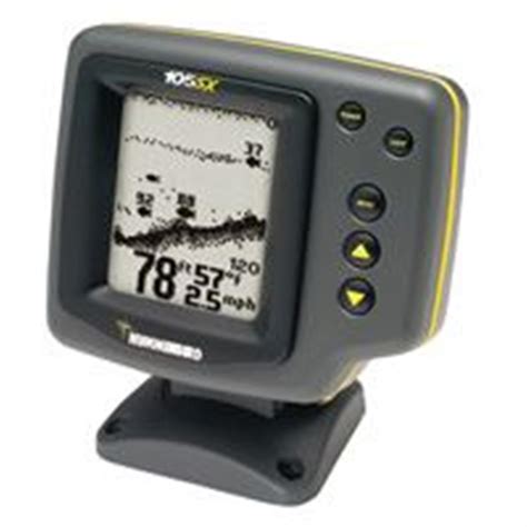 Humminbird 105sx Fish Finder With Temperature Sensor 65615 At