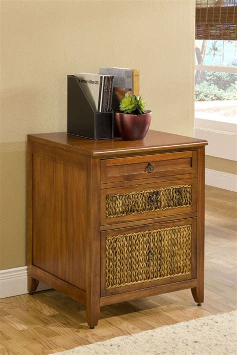 A natural fit for many homes, the 2 drawer lateral file cabinet provides a casual storage component that works subtly in almost any room. Fiji Rattan and Wicker Office Furniture, Seawinds Rattan ...