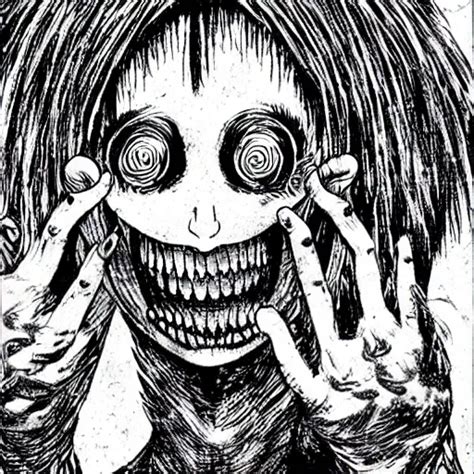 Manga Panel Of A Skinwalker Junji Ito Horror Scary Stable Diffusion OpenArt