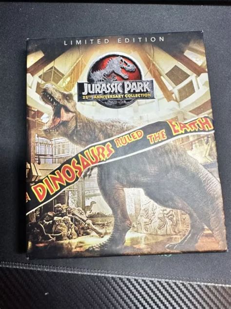 Jurassic Park 25th Anniversary Limited 4 Movie Collection 4k Uhdblu