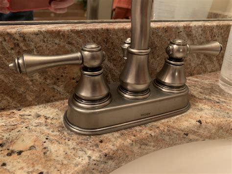 A repair that should take a few minutes for me is impossible to make. Moen Bathroom Faucet Handle Removal? - Home Improvement ...