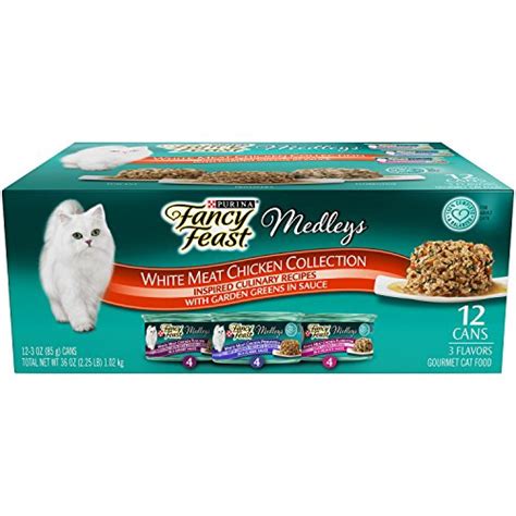 Check spelling or type a new query. Purina Fancy Feast Wet Cat Food, Elegant Medleys, White ...